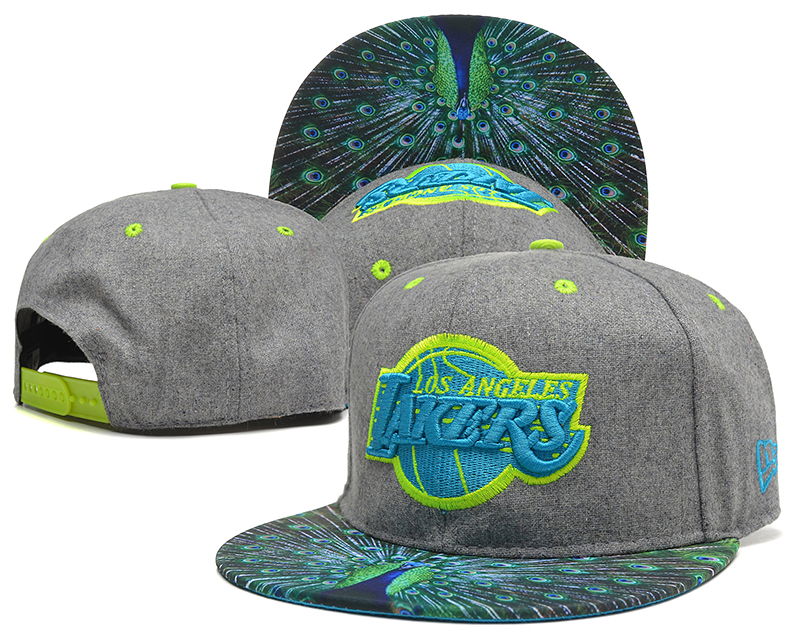 NBA Los Angeles Lakers NE Snapback Hat #145